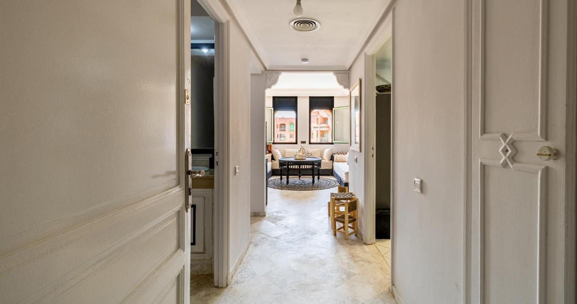 Charming 2-Bed Oasis Pool View Apartment Marrakesh Luaran gambar